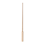 1-1/4" x 34" Hard Maple Colonial Taper Top Baluster - LJ5035
