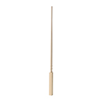 1-1/4" x 34" Poplar Colonial Taper Top Baluster - LJ5035