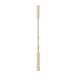 1-1/4" x 34" Poplar Colonial Square Top Baluster - LJ5067