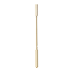 1-1/4" x 34" Poplar Colonial Candlecup Square Top Baluster - LJ5141