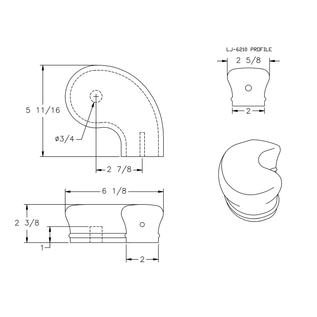 Cherry Right Hand Turnout Lj7246