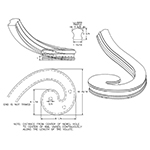 Brazilian Cherry L.H. Compound Climbing Volute - LJ7931