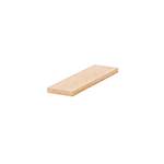 B6001S Red Oak Contemporary Shoe Rail