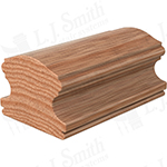 LJ6400 Red Oak Victorian Hardwood Handrail