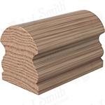 LJ6519 Hickory Hampton Hardwood Handrail