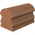 LJ6519 White Oak Hampton Hardwood Handrail