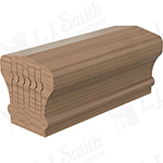 LJ6601B Poplar Challis Bending Handrail