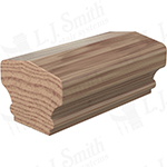 LJ6701 Hickory Challis Handrail