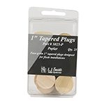 LJ Smith 1" Tapered Plugs 25 Pack