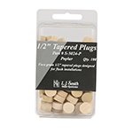 LJ Smith 1/2" Tapered Plugs 100 Pack