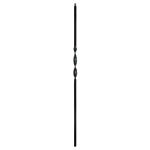 L.J. Smith 1/2" Iron Square Baluster  LI-1RIB44, Oil Rubbed Copper