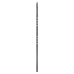 L.J.Smith 1/2" Hollow Iron Square Baluster LIH-HOL2TW44, Oil Rubbed Copper