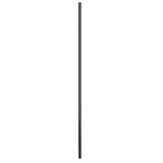 L.J. Smith 5/8" Hollow Iron Round Balusters LIH-HOL65144, Oil Rubbed Bronze
