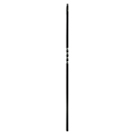 L.J. Smith 1/2" Hollow Iron Square Kneewall Baluster LIH-KW1TW44, Oil Rubbed Copper