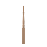3" x 48" Poplar Rake Newel - LJ3513PT