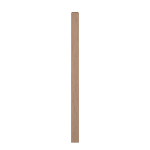 3-1/2" x 58" Hickory Intermediate Landing Newel - LJ4001