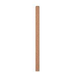 3-1/2" x 58" Red Oak Intermediate Landing Newel - LJ4001