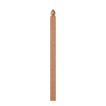 3-1/2" x 58" Red Oak Second Floor Landing Newel - LJ4005