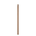 3-1/2" x 73" Hickory Intermediate Landing Newel - LJ4006