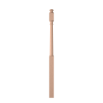 3" x 58" Hard Maple Long Utility Newel - LJ4042