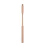 3" x 58" Hard Maple Second Floor Landing Newel - LJ4045