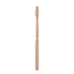 3" x 58" Hard Maple Long Utility Newel - LJ4152