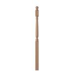3" x 58" Poplar Long Utility Newel - LJ4152