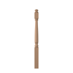 3-1/4" x 48" Poplar Short Utility Newel - LJ4180