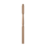 3-1/4" x 58" Poplar Second Floor Landing Newel - LJ4185