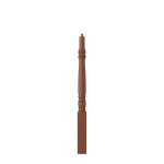 3-1/4" x 43" Cherry Short Utility Newel - LJ4270