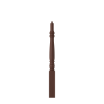 3-1/4" x 43" Walnut Short Utility Newel - LJ4270