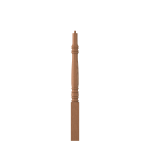 3-1/4" x 43" White Oak Short Utility Newel - LJ42708