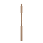 3" x 58" Poplar Second Floor Landing Newel - LJ4603