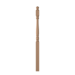 3" x 58" Poplar Long Utility Newel - LJ4604