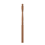 3" x 58" White Oak Long Utility Newel - LJ4604