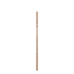 1-1/4" Hickory Hampton Square Top Baluster LJ5004