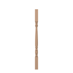 1-3/4" Poplar Hampton Square Top Baluster LJ5005