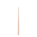 1-1/4" Hard Maple Colonial Taper Top Non Drilled Bottom Baluster LJ5015ND