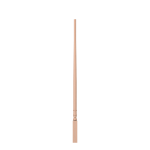 1-1/4" Hard Maple Colonial Taper Top Baluster - LJ5035