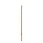 1-1/4" Red Oak Colonial Taper Top Baluster - LJ5035