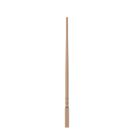 1-1/4" Poplar Colonial Taper Top Baluster - LJ5035