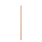 1-1/4" Hard Maple Craftsman Square Top V-Grooved Baluster - LJ5060V