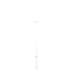 1-1/4" Primed Craftsman Square Top V-Grooved Baluster - LJ5060V