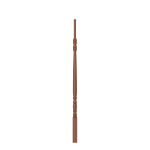 1-1/4" Cherry Hampton Taper Top Baluster - LJ5200