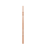 1-1/4" Red Oak Hampton Taper Top Baluster - LJ5200