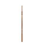 1-1/4" White Oak Hampton Taper Top Baluster - LJ5200