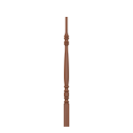 1-3/4" Cherry Octagonal Taper Top Baluster LJ53008