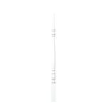 1-3/4" Primed Octagonal Taper Top Baluster LJ53008