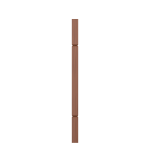 1-3/4" Cherry Square Top V-Grooved Baluster - LJ5360V