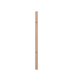 1-3/4" Hickory Square Top V-Grooved Baluster - LJ5360V